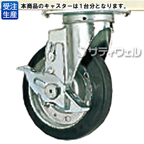 【送料無料】【受注生産品】【法人専用】テラモト　ワイドストレージ600　100Φキャスター変更　DS-253-261-0