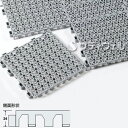 テラモト カーゴパレット 約300×300mm 灰 MR-094-076-5