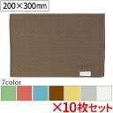 【全色対応 B4】テラモト FX制菌クロス(TioTio) 200×300mm 10枚セット