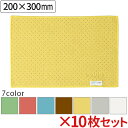 【全色対応Y1】テラモト FX制菌クロス(TioTio) 200×300mm 10枚セット