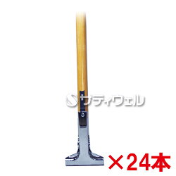 【送料無料】【直送専用品】アプソンメンテナンスハンドル(三つ爪)1350木柄Art.350124本セット