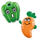 Good-L ベジタブル・マグネット にんじん・ピーマン 2個セット