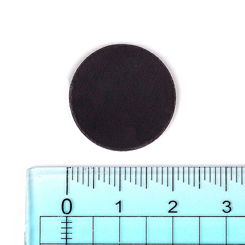 マグネットシート丸両面テープ付きΦ20times;0.8mm20枚セット