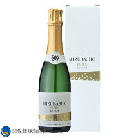 【ポイント5倍 11/04 20:00〜11/11 01:59】 瓶内二次発酵 MIZUBASHO PURE 360ml 【専用カートン】