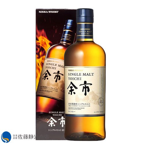 【ポイント2倍 05/09 20:00-05/16 01:59】 ニッカ シングルモルト 余市 箱付き 45% 700ml