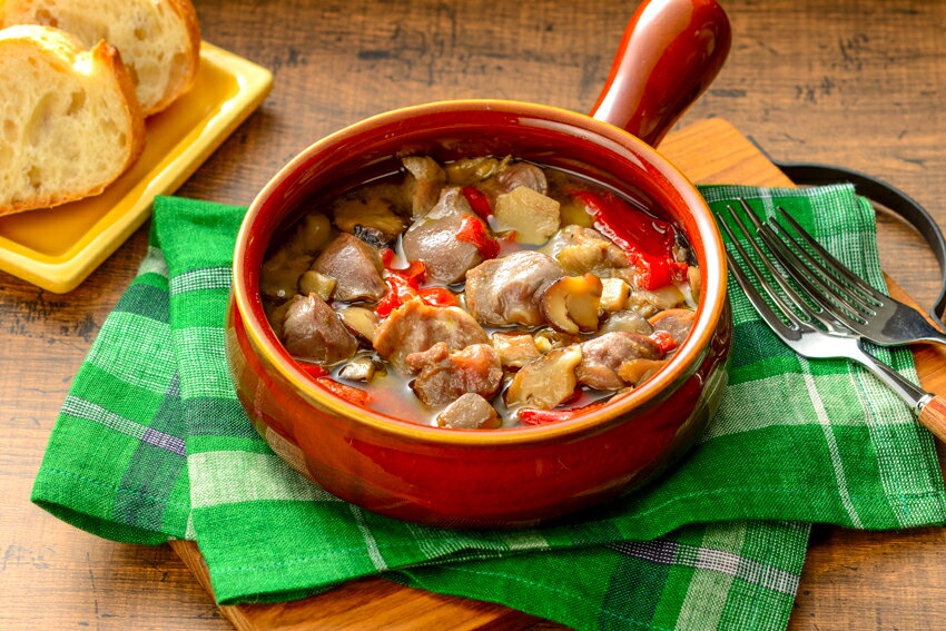 世界の肉料理シリーズ 【砂肝ときのこのアヒージョ】砂肝 きのこ アヒージョ 簡単調理 冷凍 お取り寄せ お手軽ミールキット 美味しい おいしい