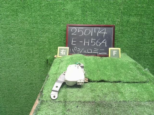 【中古】パジェロミニ E-H56A 右フロントドアロック MR181784 自社品番250174 H54