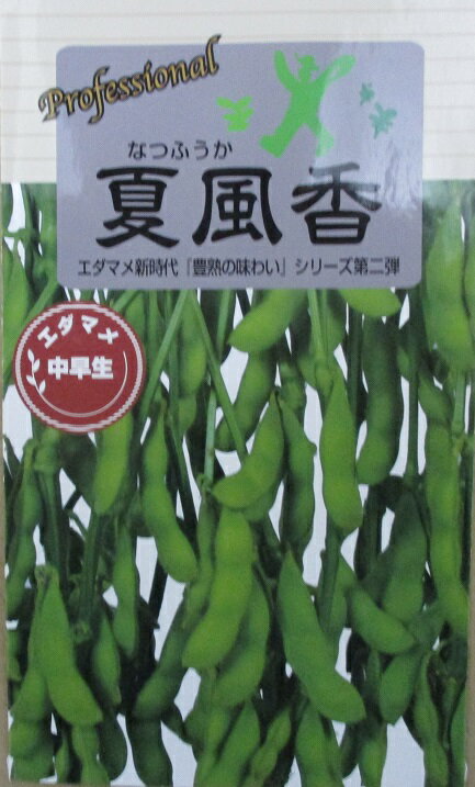 【 夏風香 】 枝豆 種 枝豆の種 エダマメ 雪印種苗