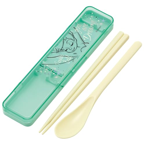 スケーター(Skater) 箸 スプーンセット 弁当 大人用 抗菌 コンビセット 18cm カチャカチャ鳴らない 日本製 ディズニー ピ 送料無料