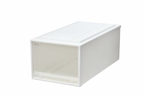 天馬 収納ボックス フィッツケース 押入れ 幅39×奥行74×高さ30cm 収納ケース たわ...