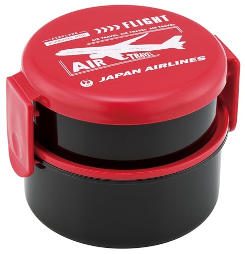 スケーター(Skater) 弁当箱 抗菌 2段 ランチボックス フォーク付き 丸型 おにぎり ケース 500ml 日本製 レンジ対応 J 送料無料