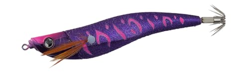90mmパープルイレグイピンク/90mm/-・Color:パープルイレグイピンクStyle:90mm・全長:90mm・カラー：パープルイレグイピンク・太軸カンナ(単傘型)採用 / スイベルアイ採用・ゼロ浮力ウエイトバランスセッティング / 腹部キール形状・コンセプト:【ゲキダキスッテ】……イカメタル釣法におけるドロッパーとして専用設計!! ビタ止めを可能にするゼロ浮力ウエイトバランスのウキスッテ!!イカメタル釣法におけるドロッパーとして専用設計!! ビタ止めを可能にするゼロ浮力ウエイトバランスなウキスッテ【ゲキダキスッテ】!! 内部に複数のウェイトルームを設け、0.01g単位で浮力調整を行うことで、水平姿勢且つ、極限まで浮力を削ったウエイトバランスを設定。 【腹部をキール状】にすることで潮受けが良くなり、水中姿勢が安定します。 水中で静止(ステイ)時間を長く保つことでイカに十分な抱く間を与えることができます。 カンナを【太軸単傘】にすることで、スッテの水平姿勢と強度を両立。変形等のトラブルが軽減され、手返しに繋がります。 ラインアイはスイベル仕様となっており、巻き上げ時の糸ヨレを軽減します。 カラーの一部には【イレグイマーカー】と同色発光する｢イレグイカラー｣を採用。状況によっては、劇的な効果を体感できます。 ※本商品の発光はすべて蓄光型となります。