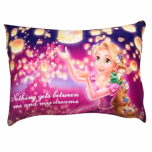 MORIPiLO ディズニー 枕カバー (ラプンツェル 親子で使えるピローケース) プリンセス パープル 43x63cm..