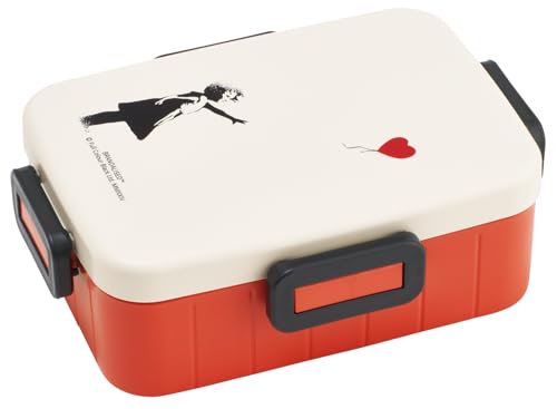 スケーター(Skater) 弁当箱 女性用 4点ロック 抗菌 ランチボックス 650ml 食洗機対応 汁漏れしにくい 日本製 ブランダラ 送料無料