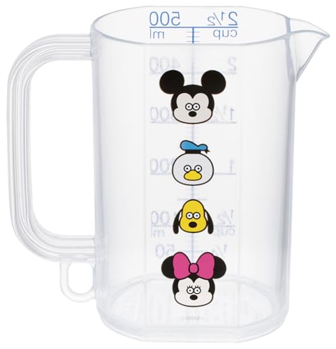 樂天商城 - スケーター(Skater) メジャーカップ 500ml 計量カップ ディズニー ミッキー＆フレンズ×松本セイジ MMC1-A 送料無料
