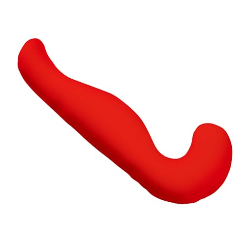 MOGU(モグ) 気持ちいい抱きまくら 専用カバー 日本製 約50x115cm レッド 洗濯可 ※この商品はカバーのみ..