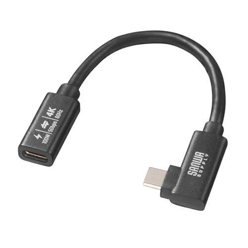 ����掠�ץ饤 USB5Gbps Type-C��Ĺ�����֥��L����PD100W��0.1m�� KU-5GCCP100ENL01 ����̵��