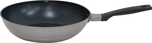 ウルシヤマ金属工業 炒め鍋 フライパン 深型 30cm ガス火専用 最高級テフロンプラチナプラス加工 日本製 リョーガ 送料無料