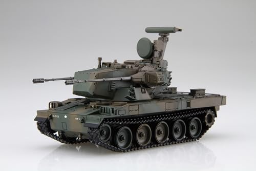 1/72 ミリタリーシリーズ No.9 EX-2 陸上自衛隊 87式自走高射機関砲(隊員付き 2両入り) プラモデル 送..
