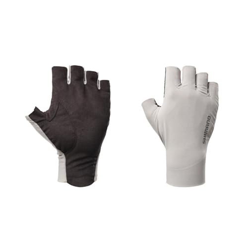 樂天商城 - シマノ(SHIMANO) 05センシティブ グローブ 5本カット GL-007Y グレー XL 送料無料