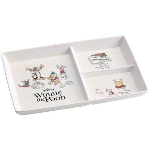 スケーター(Skater) メラミンモーニングプレート ディズニー くまのプーさん Cafe MMP1-A 送料無料