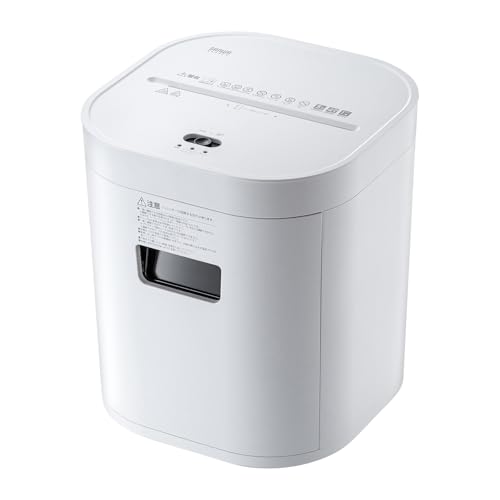 サンワサプライ 静音シュレッダー（電動・マイクロカット） PSD-MC001W 送料無料