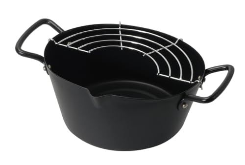 パール金属 天ぷら鍋 お弁当用 だ円型 両手 揚げ鍋 鉄製 キッチンセレクト HC-337 送料無料