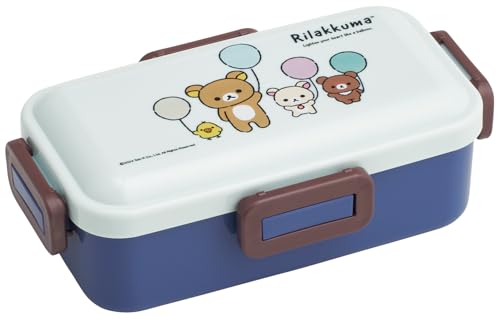 スケーター(Skater) 弁当箱 530ml 1段 女性 日本製 汁漏れしにくい4点ロック ランチボックス 食洗機対応 レンジ対応 リ 送料無料