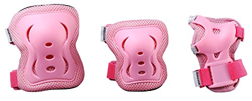 ブリヂストン(BRIDGESTONE) キッズプロテクター 自転車 一輪車 子供 ピンク H3ーPA ...