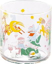 MOOMIN (ムーミン) 80th アニバーサリー ジュース コップ ガラス タンブラー 大きめ 330ml 約径8×8cm 80周年 送料無料