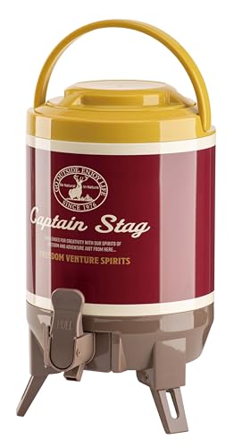キャプテンスタッグ(CAPTAIN STAG) ジャグ タンク 最後まで注げるウォータージャグ 容量3L 保温保冷 広口タイプ コップ付 送料無料