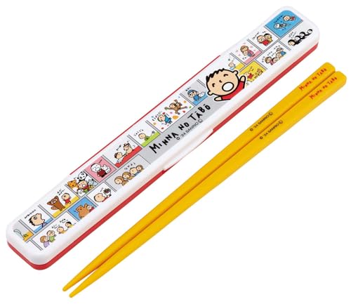 樂天商城 - スケーター(Skater) 箸 箸箱セット 大人用 抗菌 18cm カチャカチャ鳴らない 日本製 みんなのたあ坊 ABC3AG-A 送料無料