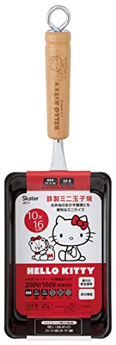 スケーター (skater) 鉄製 ミニ 玉子焼き IH ガス火対応 10×16cm キティ サンリオ 日本製 IRT1-A 送料無料