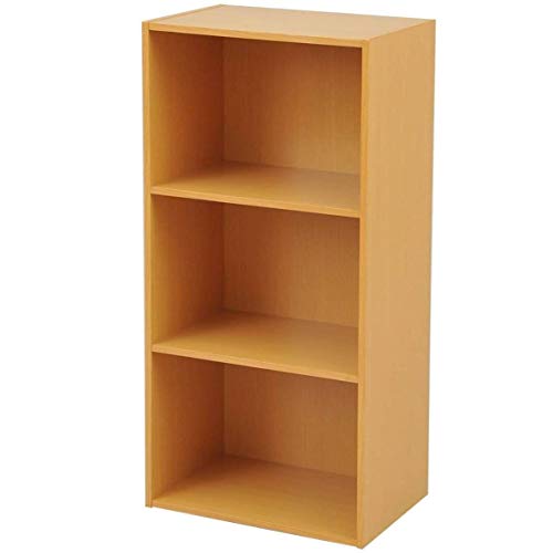 山善(YAMAZEN) 3段カラーボックス ナチュラル GCB-3(NB) 送料無料