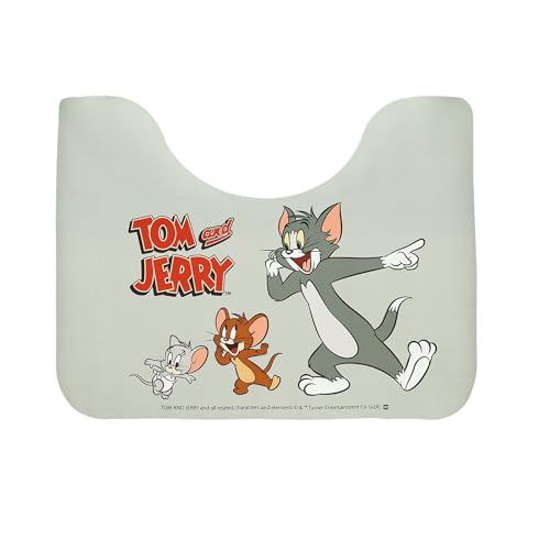 丸眞 トイレマット トムとジェリー ダンスフレンズ 拭ける 撥水 すべり止め PVC 4116018500 送料無料