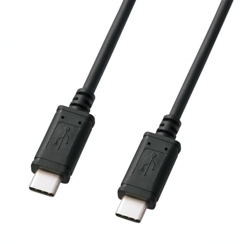 サンワサプライ USB2.0 TypeC ケーブル (1m) KU-CC10 ブラック 送料無料