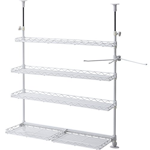 山善(YAMAZEN) キッチンラック 突っ張り 幅60 ホワイト TKRO-604*(WH) 送料無料