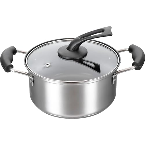 和平フレイズ くっつきにくい ステンレス 両手鍋 20cm ふっ素樹脂加工 PFOAフリー IH・ガス ステンスター RB-2890 送料無料