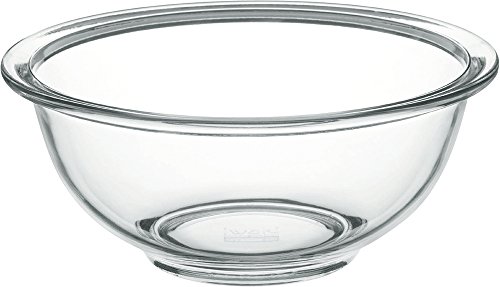 iwaki(イワキ) AGCテクノグラス 耐熱ガラス ボウル 丸型 1.5L 外径21.3cm 電子レンジ/オーブン/食洗器対応 食材を 送料無料