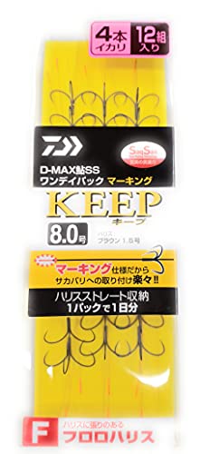 樂天商城 - ダイワ(Daiwa) D-MAX鮎SS ワンデイパック マーキング フロロハリス 4本イカリ キープ 8.0号 送料無料