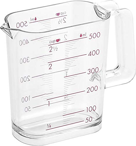 シルバーローズ/500ml/GC-261・PatternName:500ml(シルバーローズ)・パッケージ個数:1・サイズ:約14.7×6.5×12.5cm・材質:AS樹脂(耐熱温度100度)※電子レンジではお使いいただけません・生産国:日本コンパクトに収納できるスリムタイプ。見る角度で変化するシルバー入り目盛。