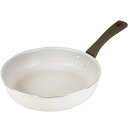 和平フレイズ フライパン 26cm IH対応 ガス PFOAフリー ふっ素樹脂加工 白 ホワイト アイボリー ララッテ・スルル RB-3 送料無料