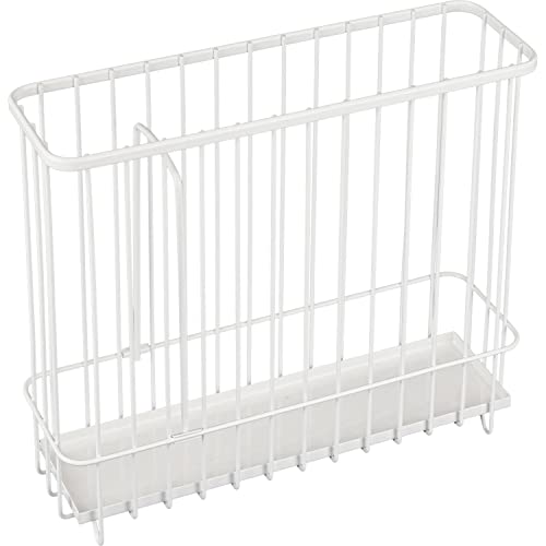 和平フレイズ 縦型 スリム バスケット 仕切り付 キッチン 収納 フロウト RG-0490 送料無料