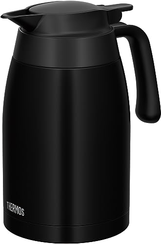 サーモス ステンレスポット 1.5L マットブラック 保温ポット 卓上ポット 魔法びん構造 保温保冷 TTB-1501 MTBK 送料無料