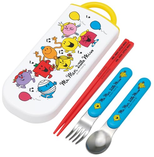 スケーター(Skater) カトラリーセット 子供用 お弁当 箸 スプーン フォーク 日本製 スライド式 名前シール付 抗菌 トリオセッ 送料無料