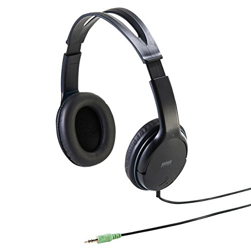 ブラック/-/MM-HP210・パッケージ個数:1・耳を圧迫しない優しい装着感の大型ヘッドホン・迫力のサウンドが楽しめる40mm口径のスピーカーを採用しています。・耳を優しく覆うソフトなイヤーパッドで長時間でも快適に使用できます。・パソコン...