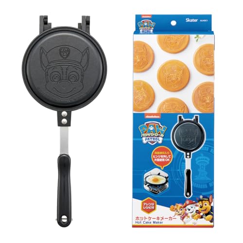 スケーター(Skater) ホットケーキメーカー 親子で楽しく 直火 アルミ製 パウ・パトロール お手入れ簡単 ALHOC1-A 送料無料