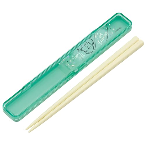 スケーター(Skater) 箸 18cm 箸箱 セット 抗菌 大人用 ディズニー ティンカーベル 日本製 ABC3AG-A 送料無料