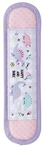 スケーター(Skater) ショルダーベルト カバー パッド 水筒 ハッピー&スマイル レインボー LSVC1-A 送料無料