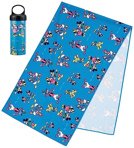 スケーター(Skater) 冷却タオル 接触冷感 ケース付き ディズニー ミッキー&フレンズ 23 30×100cm TOC1-A 送料無料